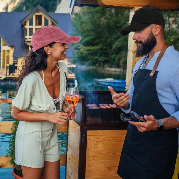 Men's Pink White Green 3 Pack Plain Cotton Retro Adjustable Baseball Hat Cap - Picture 3 of 7